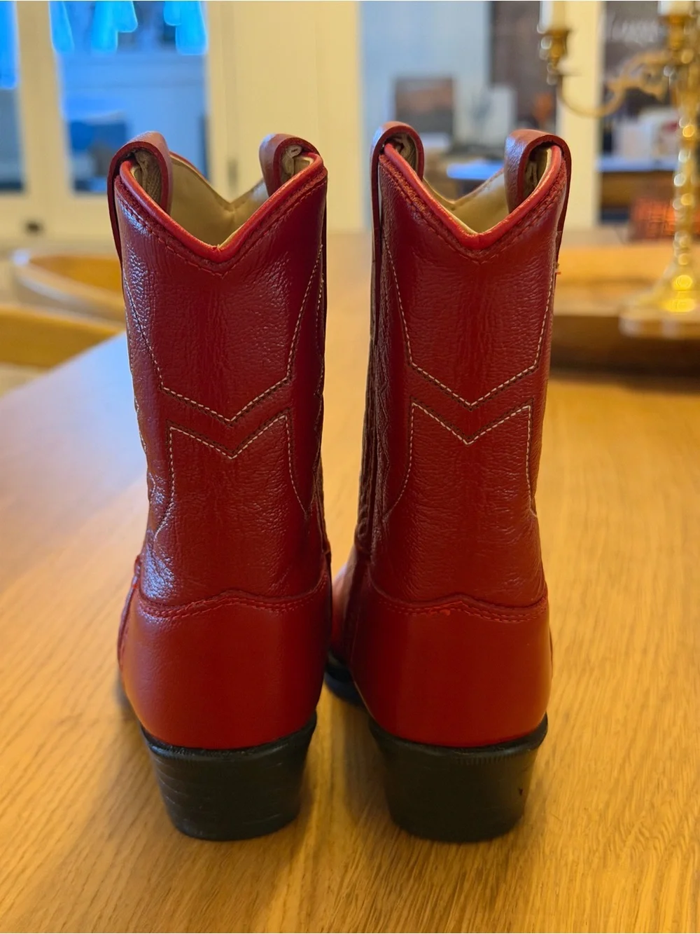 Old West bold red